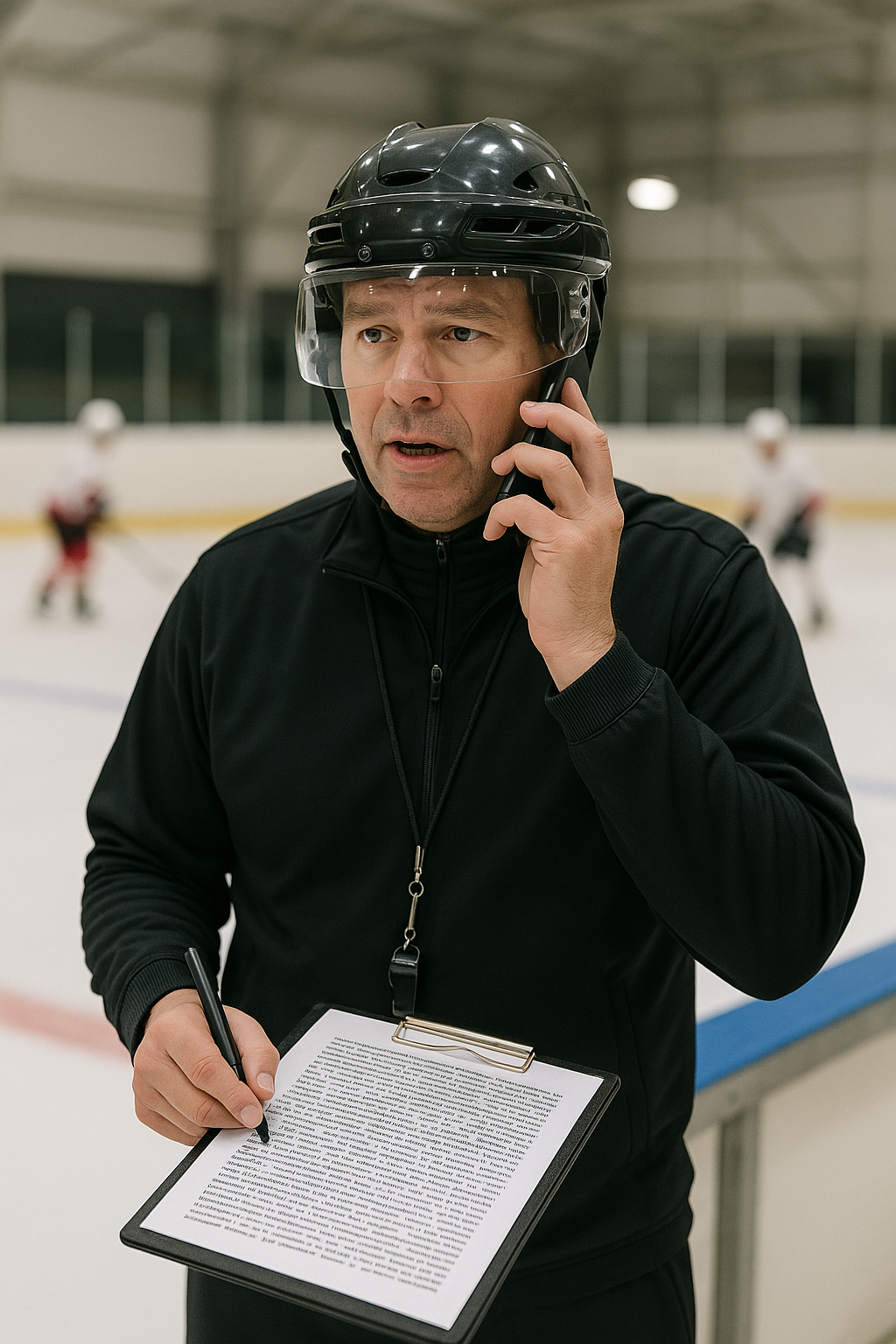 Overworked coach